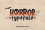 Horror Typeface, a Font by giemons™ (Thumbnail 1 of 6)