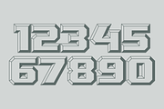 Chiseled Initials - Sans Serif Font, a Sans Serif Font by GG Design (Thumbnail 8 of 11)