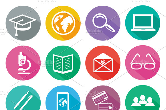 Icon Set For Professional Training