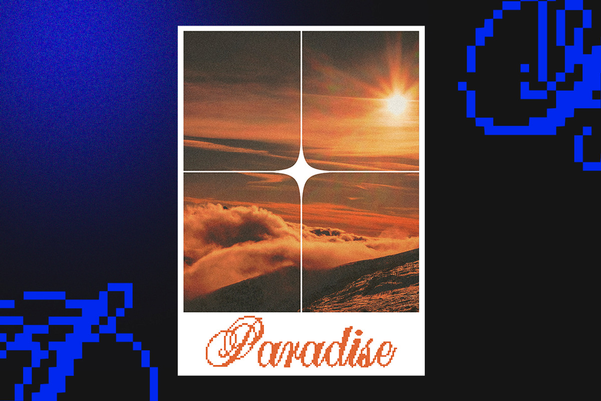 Larasati Pixelated, a Font by Angin Studio (Photo 8 of 9)