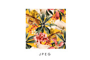 Seamless tropical patterns, a Pattern Graphic by ollalya (Thumbnail 14 of 17)