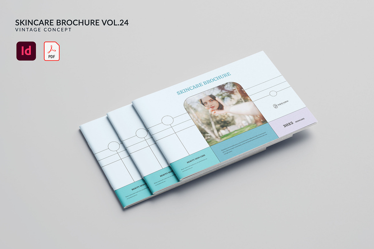 Skincare Brochure Vol.24, a Brochure Template by Bewalrus Studio (Photo 1 of 11)