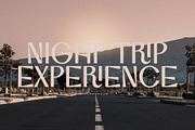 Broadway Flower Sans Serif Ligatures, a Sans Serif Font by Airotype (Thumbnail 8 of 13)