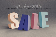 SALE 9 Creative 3D Lettering Sets, a Graphic by TVartworks (Thumbnail 35 of 60)