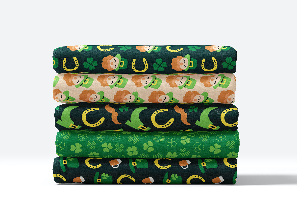 Lucky Saint Patrick's day patterns, a Pattern Graphic by RevolutionizZed (Photo 7 of 12)