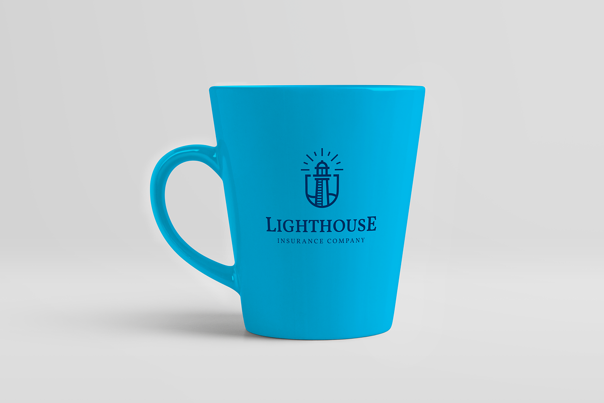 Lighthouse logo template, a Branding & Logo Template by Triptic • Online store (Photo 3 of 4)