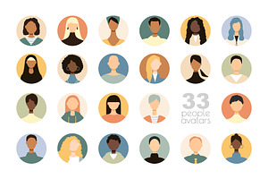33 people avatars