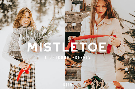 10 XMAS MISTLETOE LIGHTROOM PRESETS