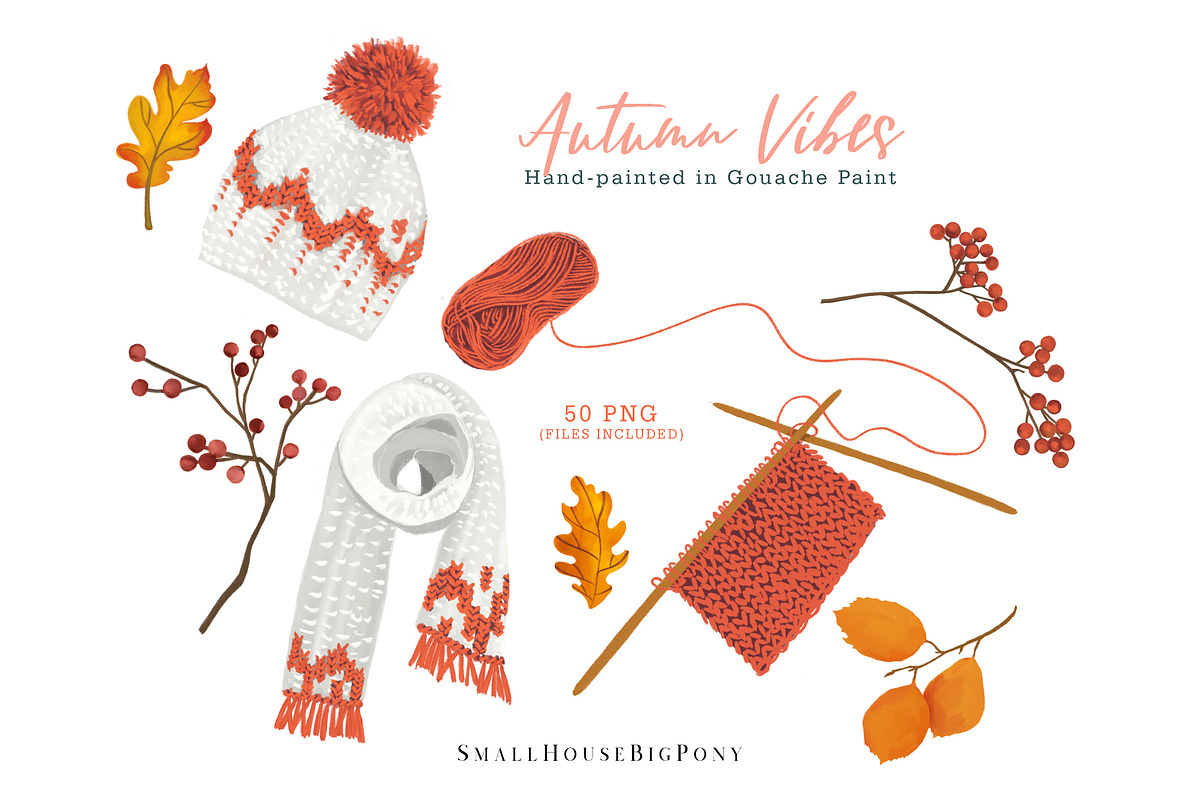 Autumn Vibes, a Decorative Illustration by SmallHouseBigPony (Photo 3 of 6)