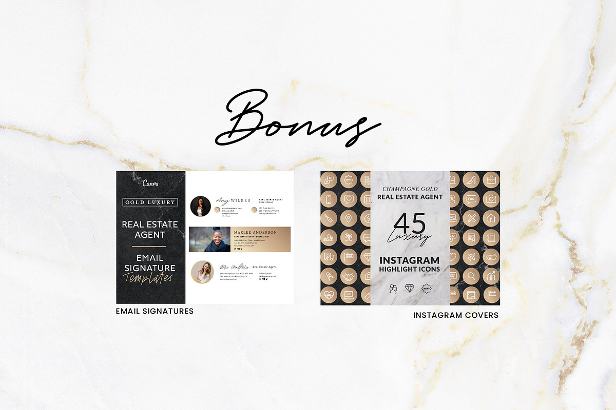 Realtor Template Bundle | Canva, a Flyer Template by Galaxybomb (Photo 8 of 15)