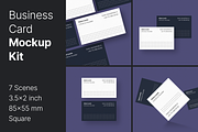 Business Card Mockup Kit, a Print Template by SL Studio (Thumbnail 1 of 15)