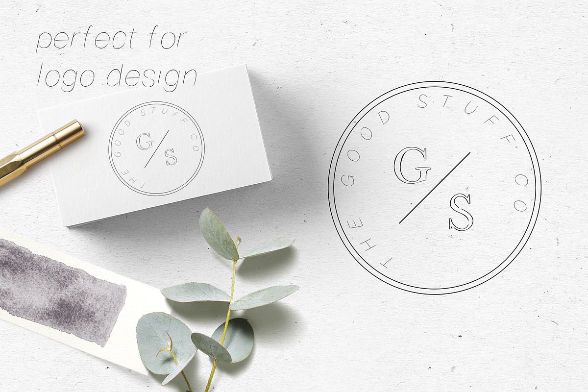 FONT DUO / STRANDLIEBE & kleinigkeit, a Serif Font by KruthDesign (Photo 10 of 13)