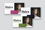 Haira Beauty Salon Powerpoint, a Presentation Template by kerismaker (Thumbnail 2 of 10)