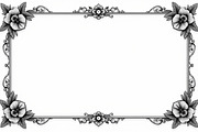 Ornate Frame Vector Set, an Illustration by BIPLOB EXPERT (Thumbnail 7 of 9)
