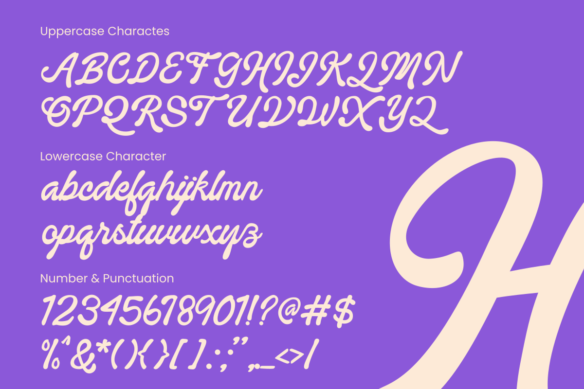 Holistical - A Handwitten Font, a Script Font by zeenesia (Photo 14 of 17)