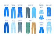 Women Jeans Styles Collection, an Illustration by Vectorikart (Thumbnail 2 of 3)