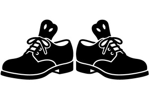 Vintage Shoe Silhouette Collection, an Object Graphic by Gfx_Store