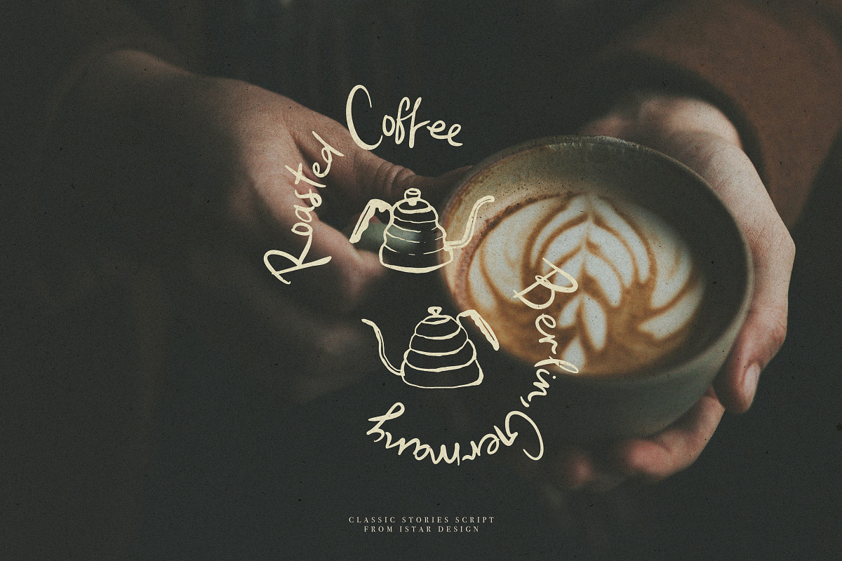 Classic Stories Script + Doodles, a Handwritten Font by iStar Design (Photo 2 of 12)