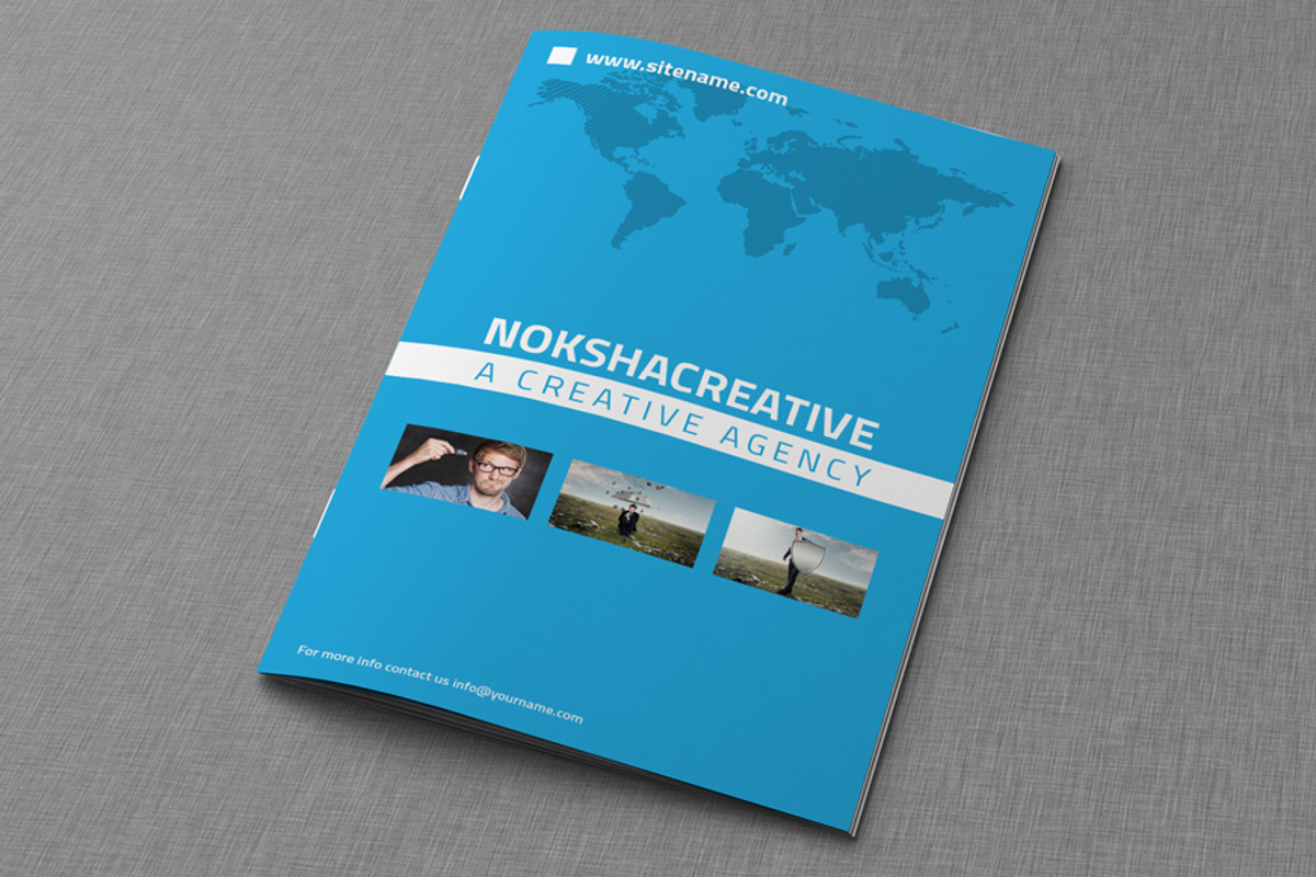Corporate Bi Fold Brochure, a Brochure Template by Hervat (Photo 2 of 5)
