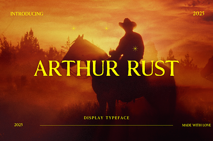 Arthur Rust - A Western Serif Font, a Serif Font by Creativetacos