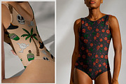 Halloween Сreepy Beach Collection, a Seasonal Illustration by Kokoshka (Thumbnail 14 of 16)