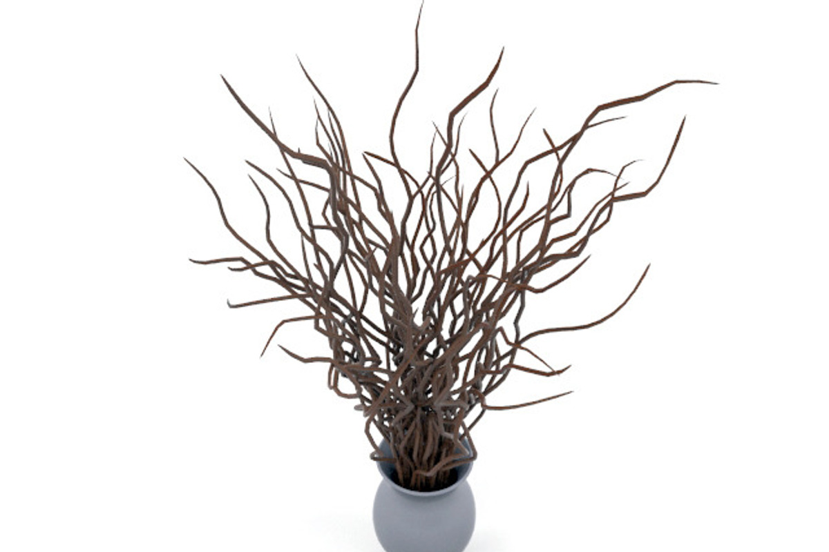 Tree Branch Decor, a Plants & Tree 3D Model by Tedi Permana (Photo 3 of 5)
