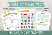 Road Trip Activity Pages - Download, an Illustration by Doodle Dibs (Thumbnail 1 of 3)