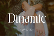 Dinamic Elegant Serif Typeface, a Serif Font by Alfinart (Thumbnail 1 of 8)