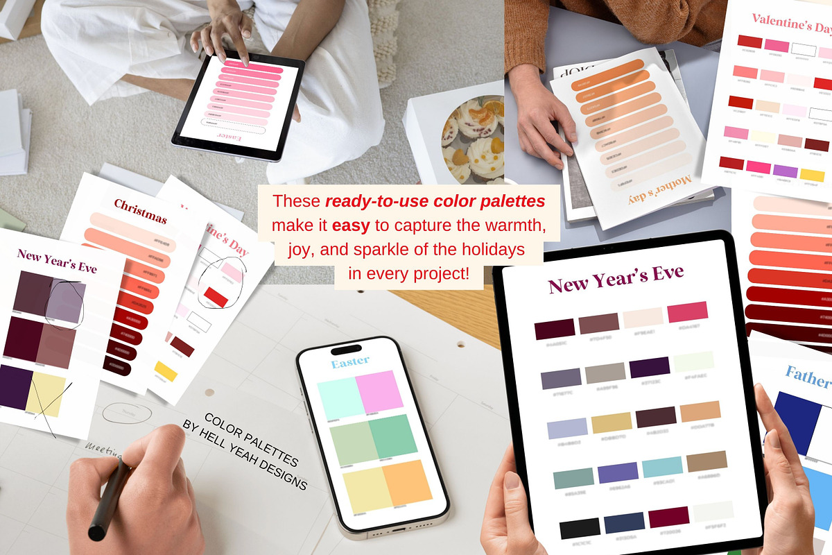 The Holiday Color Palette Collection preview 3