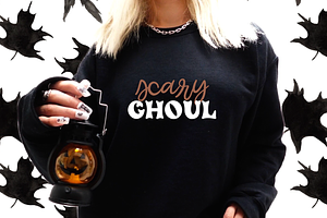 Spooky Ghost Halloween Font Duo