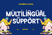 Ruskaf - Playful Sans Font, a Sans Serif Font by RagamKata (Thumbnail 10 of 10)