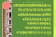 Melocity Elegant Display Serif, a Serif Font by timelesstype.co (Thumbnail 19 of 20)