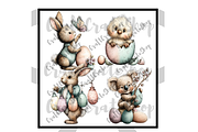 Whimsical Easter Graphics, an Illustration by CraftCrateShop (Thumbnail 3 of 7)