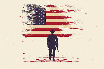 Memorial Day concept for American Fl, a Background Photo by Pixeness