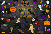 Halloween. Big set, a Seasonal Illustration by HmarkaShop (Thumbnail 2 of 4)