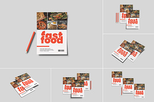 High Quality A4 Flyer Mockup