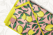 Brushed lemons vector pattern set, a Pattern Graphic by Palette Pursuit (Thumbnail 11 of 12)