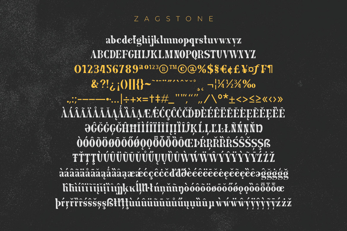 Zagstone - Modern Luxury Bold Serif, a Font by INSPR STD (Photo 2 of 10)