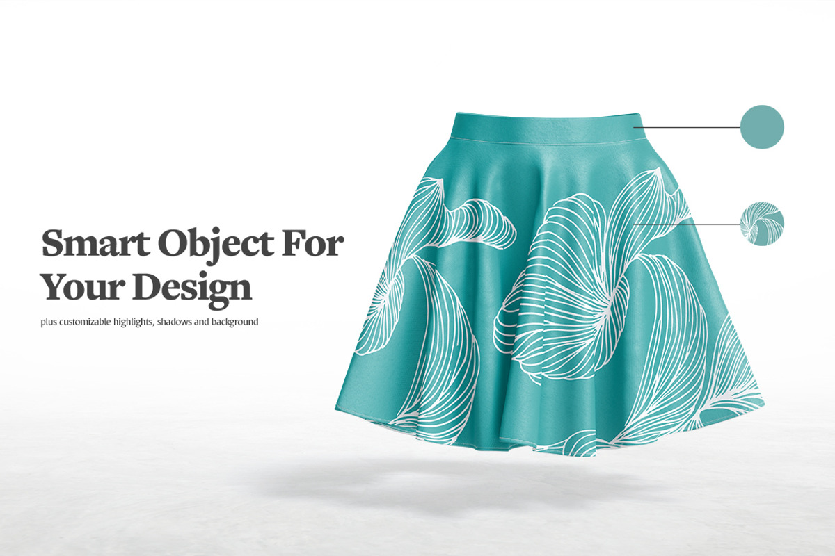 Mini Skirt Mockup, a Bottom Mockup by rebrandy (Photo 4 of 9)