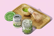 Matcha Branding Mockup, a Packaging Mockup by Unerispace (Thumbnail 5 of 5)