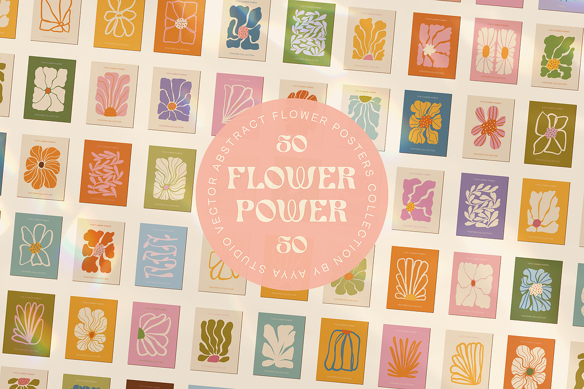 Modern Hand-drawn Wall Art Bundle, a Graphic by Ayya Studio (Photo 22 of 68)