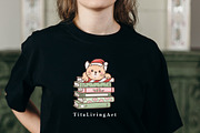 Christmas Bookish Clipart Bundle, a Seasonal Illustration by TitaLivingArt (Thumbnail 8 of 9)
