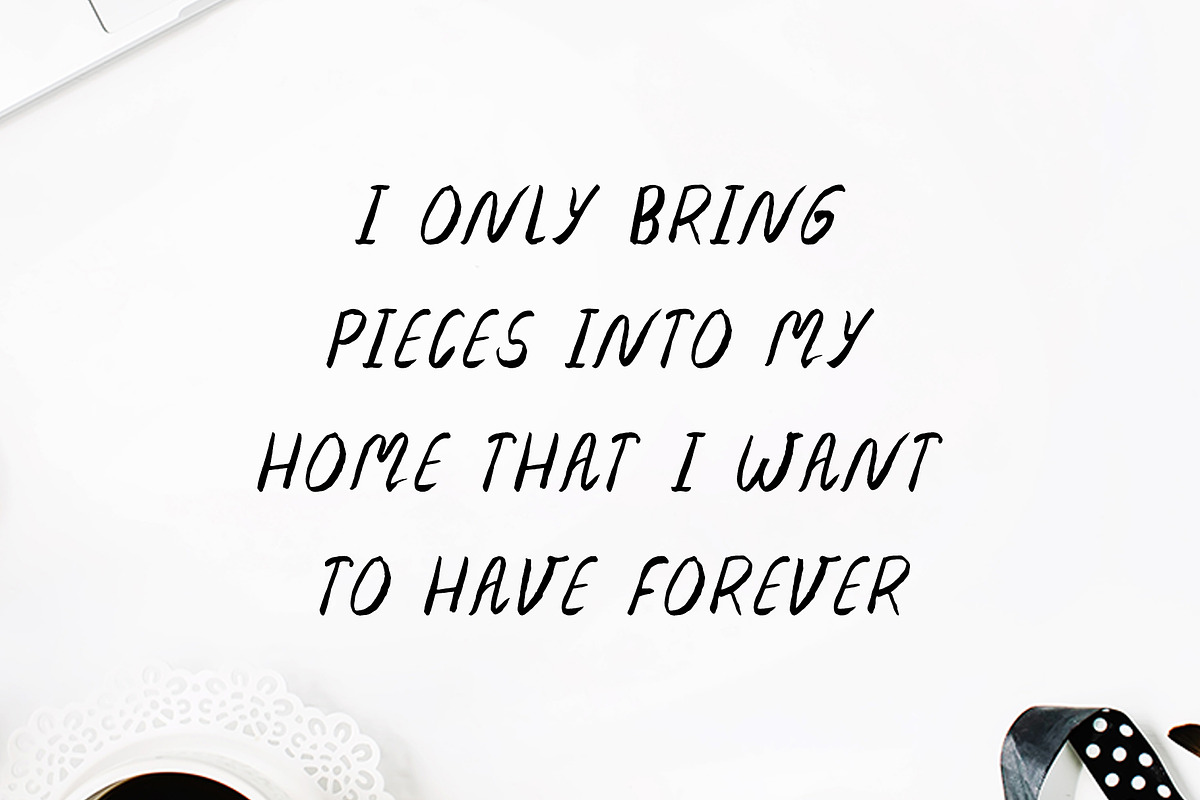 Jennet Brush 3 Font Family preview 6
