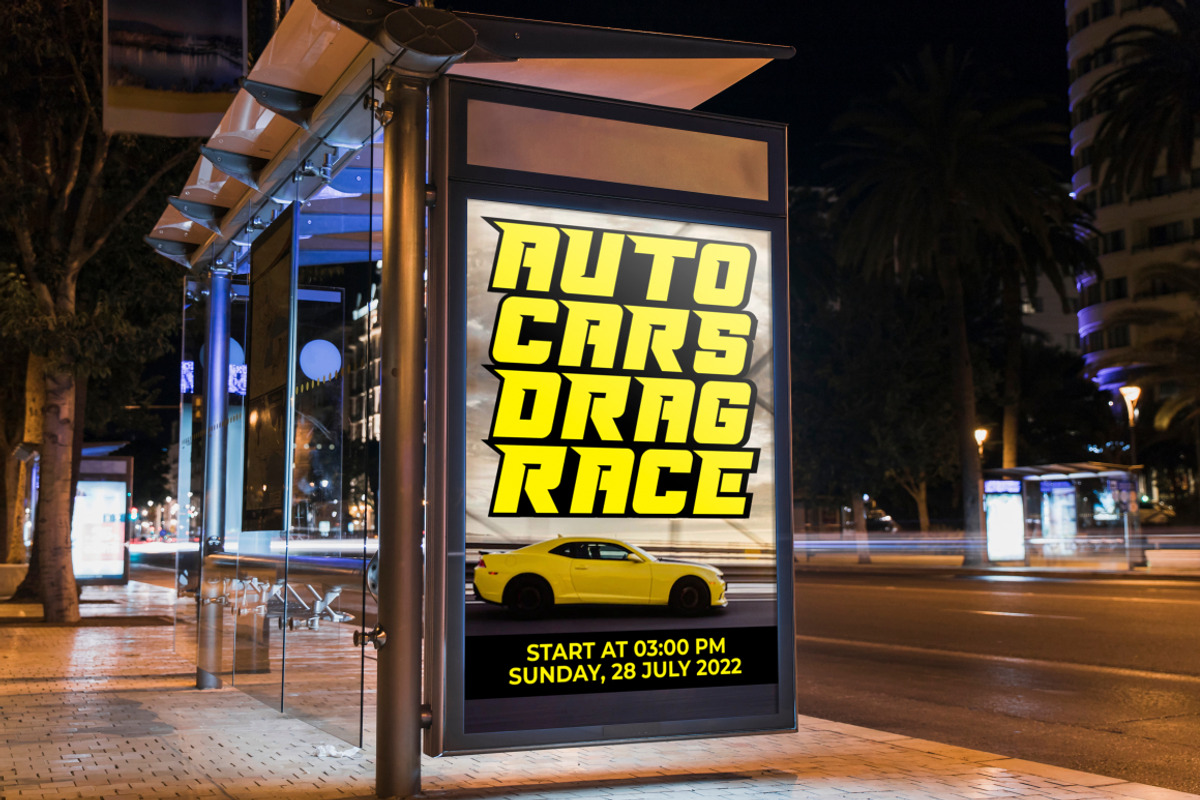 Rock Road - Racing Font, a Sans Serif Font by PutraCetol Studio (Photo 11 of 11)