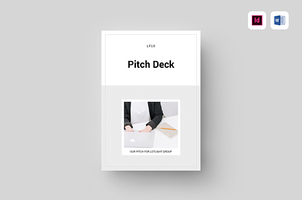 Pitch Deck | MS Word & Indesign, a Marketing Template by Leaflove