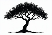 20 Nature Tree SVG Collection, an Illustration by Artivon (Thumbnail 11 of 21)