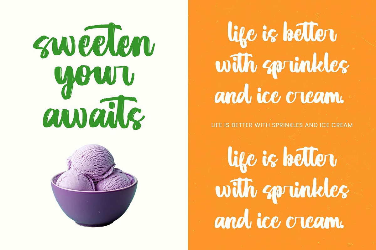 Munch Platter Modern Brush Font, a Script Font by Letterena Studios Script (Photo 5 of 20)