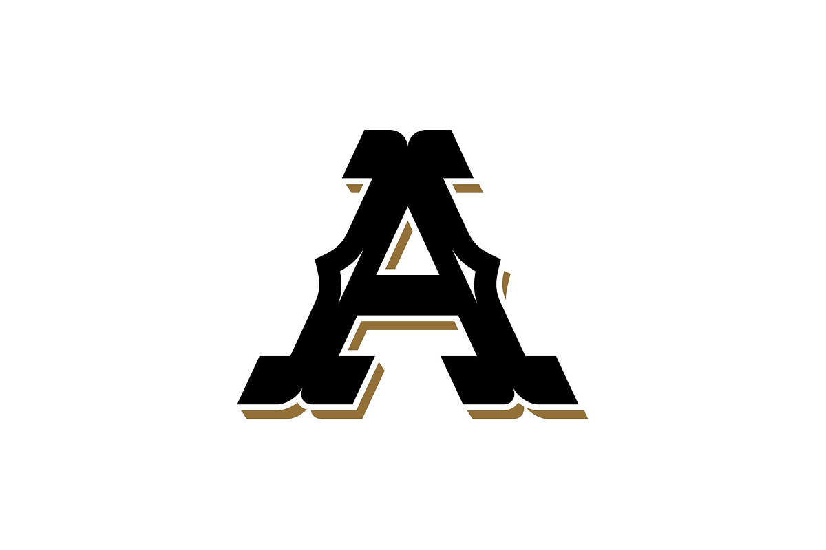 Letter A Western American Old West, a Branding & Logo Template by Buqancreative (Photo 1 of 2)