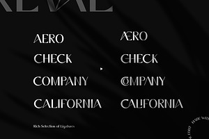 Reval - Modern Ligature Font