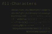 CS Daine Mono Ascii, a Sans Serif Font by Craft Supply Co. (Thumbnail 8 of 8)
